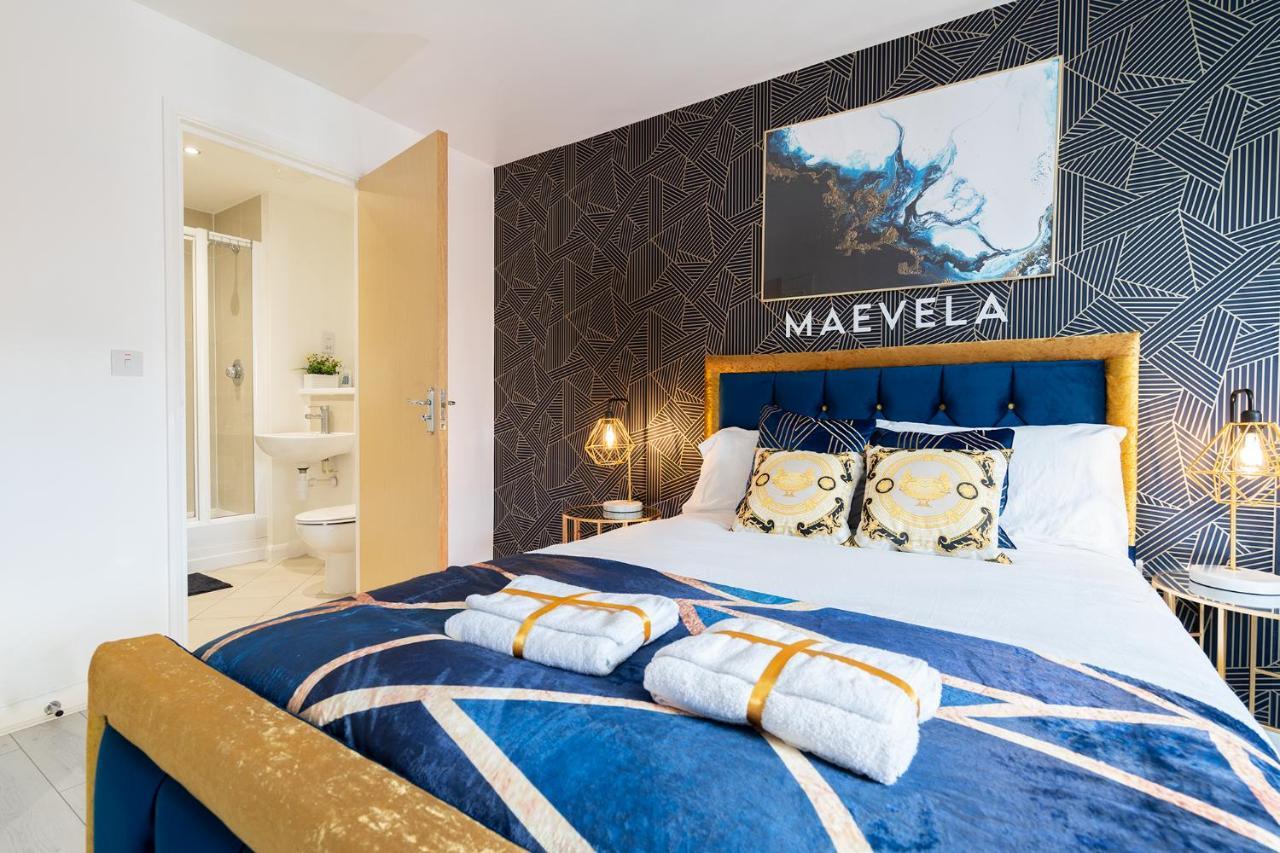Maevela Apartments - Ultra Lavish Luxury 2 Bed Apartment City Centre - With Balcony - Free Secure Parking - Ps4 & Smart Tv'S Birmingam Exterior foto