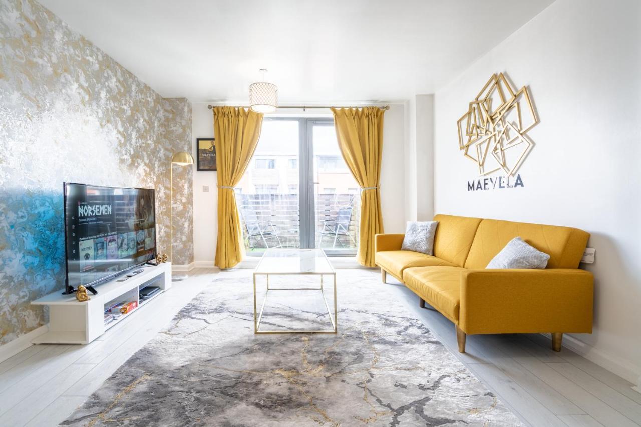 Maevela Apartments - Ultra Lavish Luxury 2 Bed Apartment City Centre - With Balcony - Free Secure Parking - Ps4 & Smart Tv'S Birmingam Exterior foto