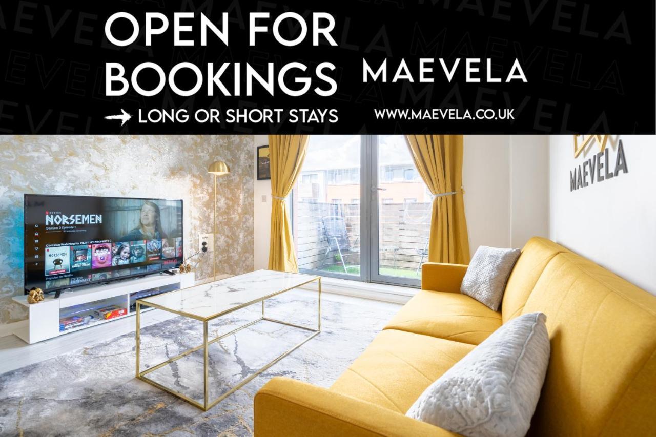 Maevela Apartments - Ultra Lavish Luxury 2 Bed Apartment City Centre - With Balcony - Free Secure Parking - Ps4 & Smart Tv'S Birmingam Exterior foto